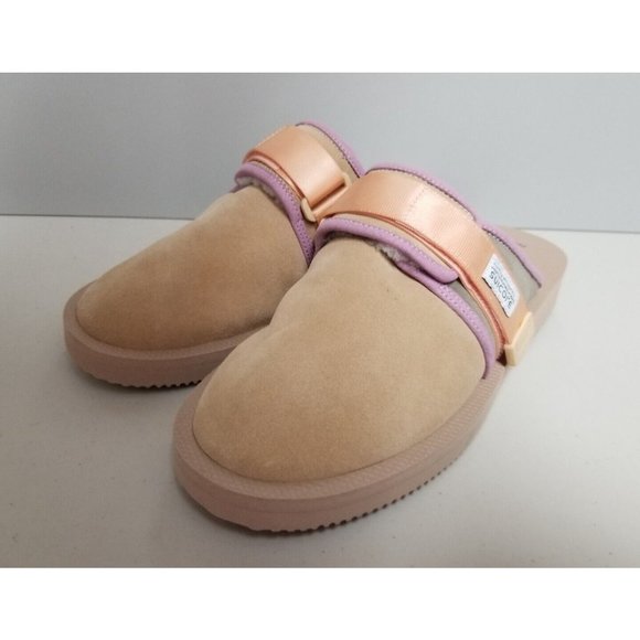 Suicoke ZAVO-Mab Shearling Sandals Womens Size 10 41 - Picture 2 of 7